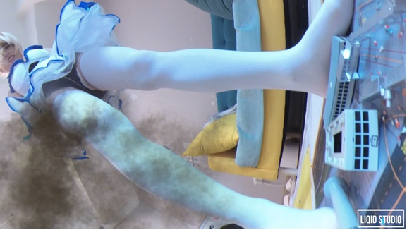 【巨大娘】巨大リリアちゃんの襲来 中編