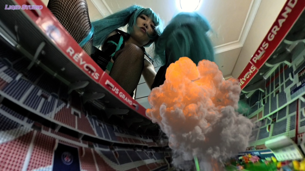 【巨大娘　VRバージョンと同じコンテンツ】巨大初音ミク・叫び声コンテストで盛り上がれ♪（日本語音声）　part 1