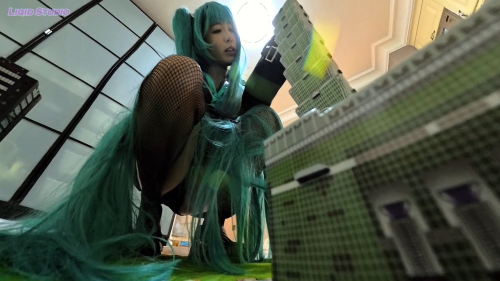 【巨大娘　VRバージョンと同じコンテンツ】巨大初音ミク・叫び声コンテストで盛り上がれ♪（日本語音声）　part 3