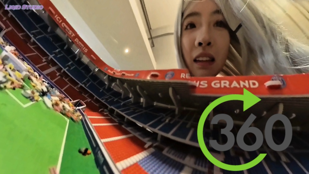 【VR360 ° 巨大娘】巨大ニーア オートマタ A2 ・スタジアム完全蹂躙!(人気声優さんからの日本語音声) 前編