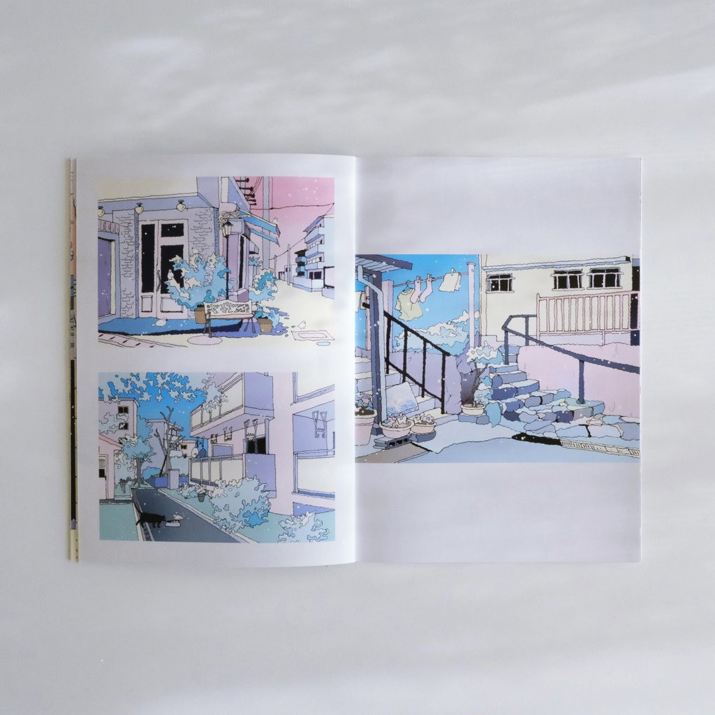 イラスト集「FLASH」/ art book 01