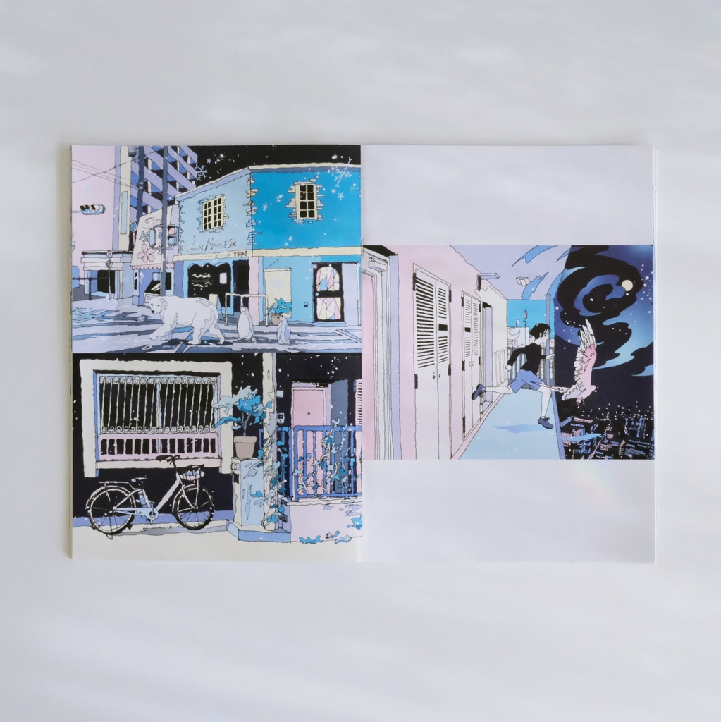 イラスト集「FLASH」/ art book 01