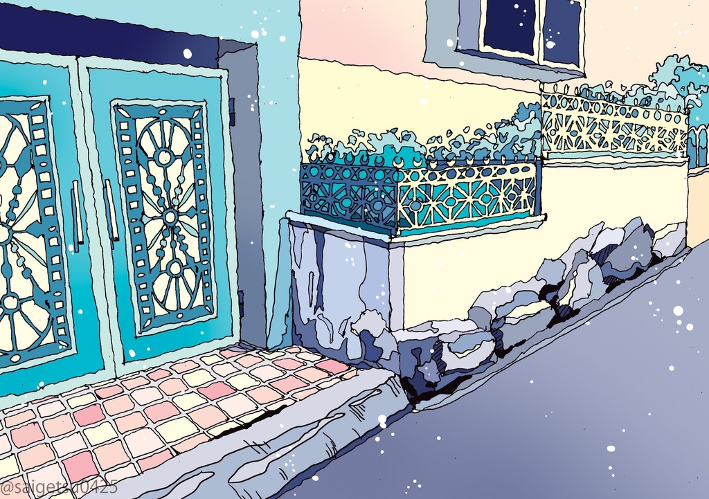 出力作品「Life is beautiful」三宮の風景/Sannomiya-KOBE