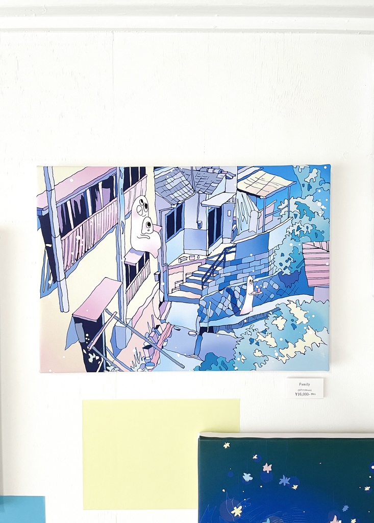 出力作品「Family」尾道の風景