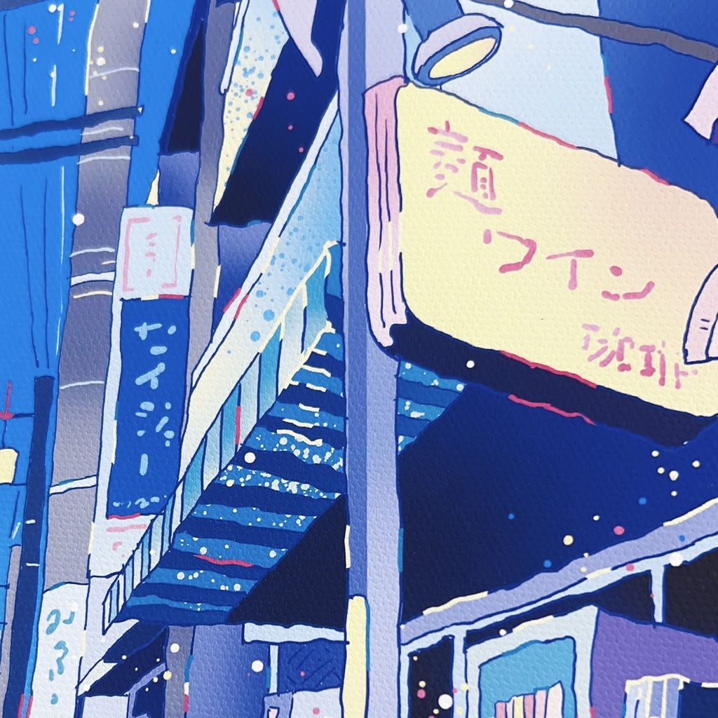 【個人依頼】キャンバス作品(B4〜A3サイズ)