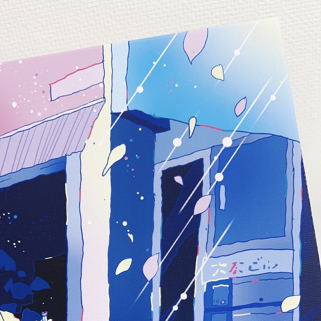 【個人依頼】キャンバス作品(B4〜A3サイズ)