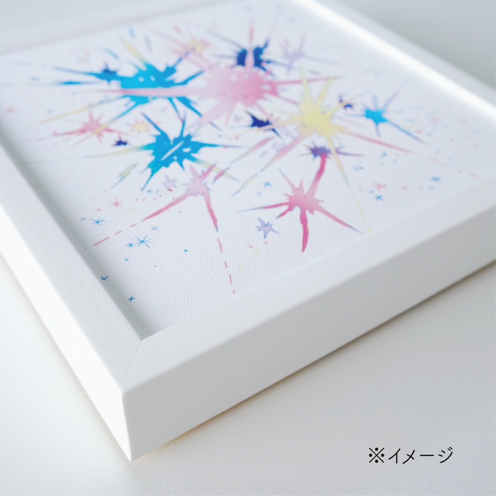 出力作品「KAKERA」/ Canvas print