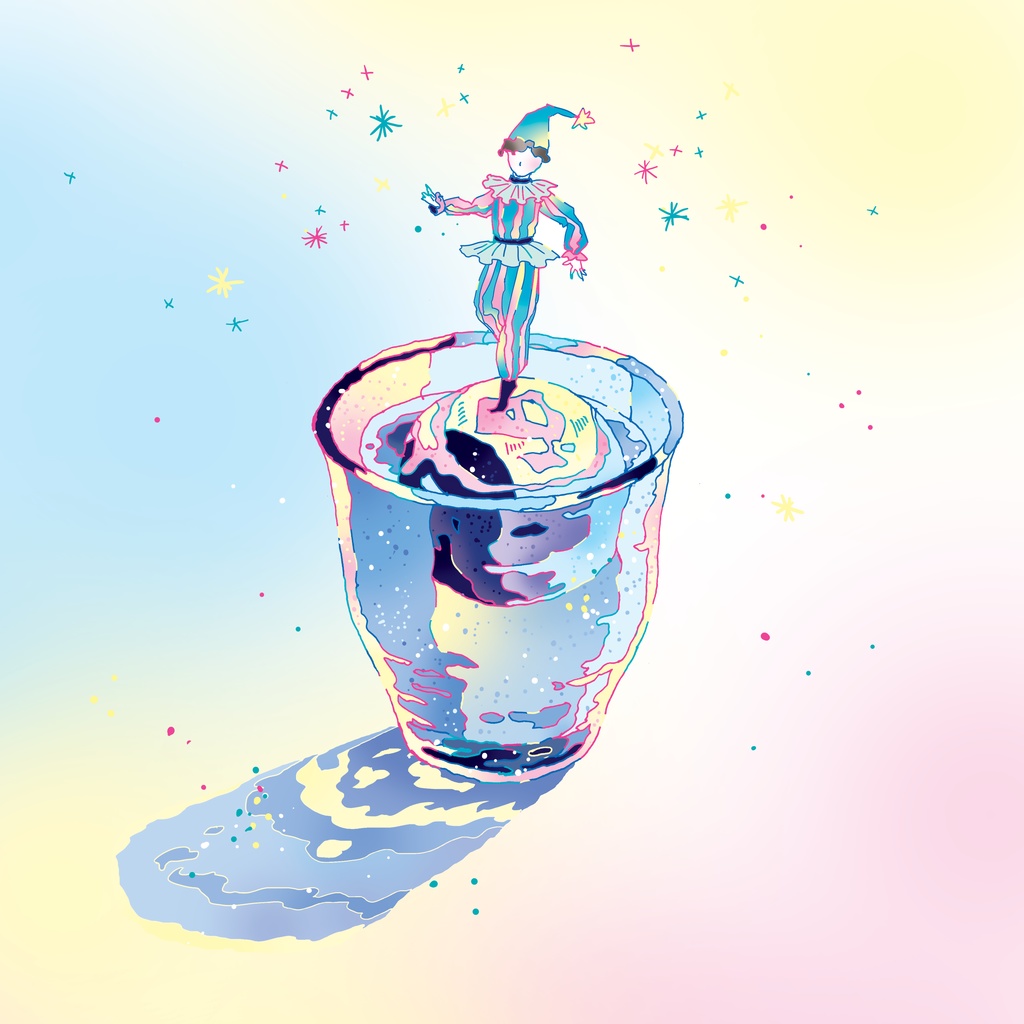 出力作品「Mr.Lonely」/ Canvas print