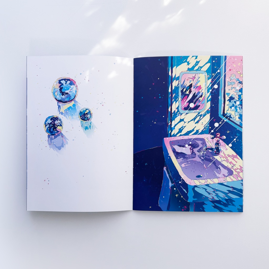 イラスト集「誰かのみた風景」/ art book 06