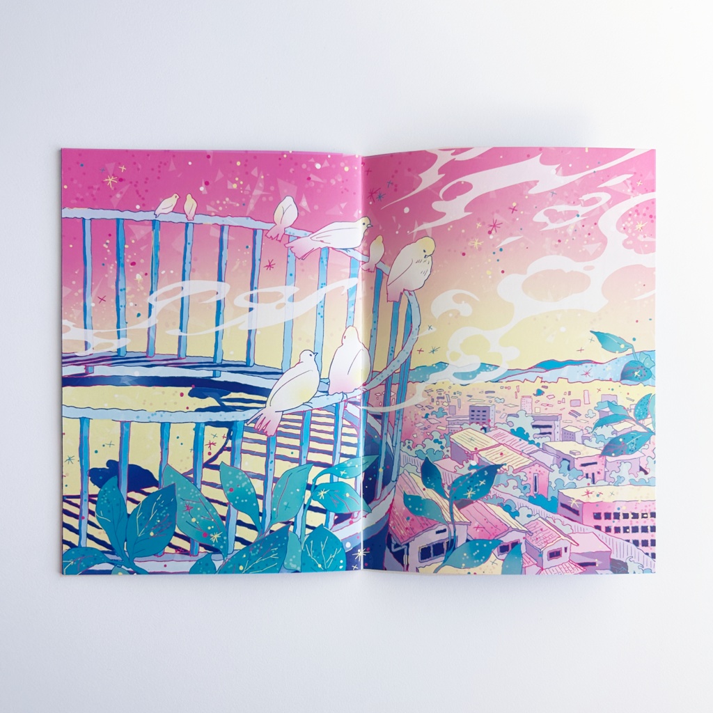 イラスト集「誰かのみた風景」/ art book 06