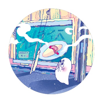 ステッカー/sticker「なんばの風景Ⅱ」