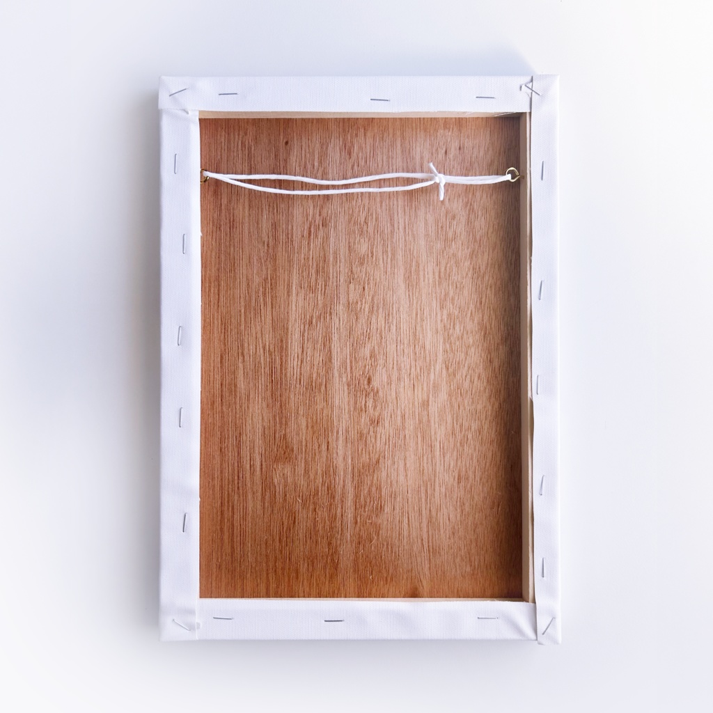 出力作品「たぶん、知らなかったこと」誰かのみた風景/ printed canvas