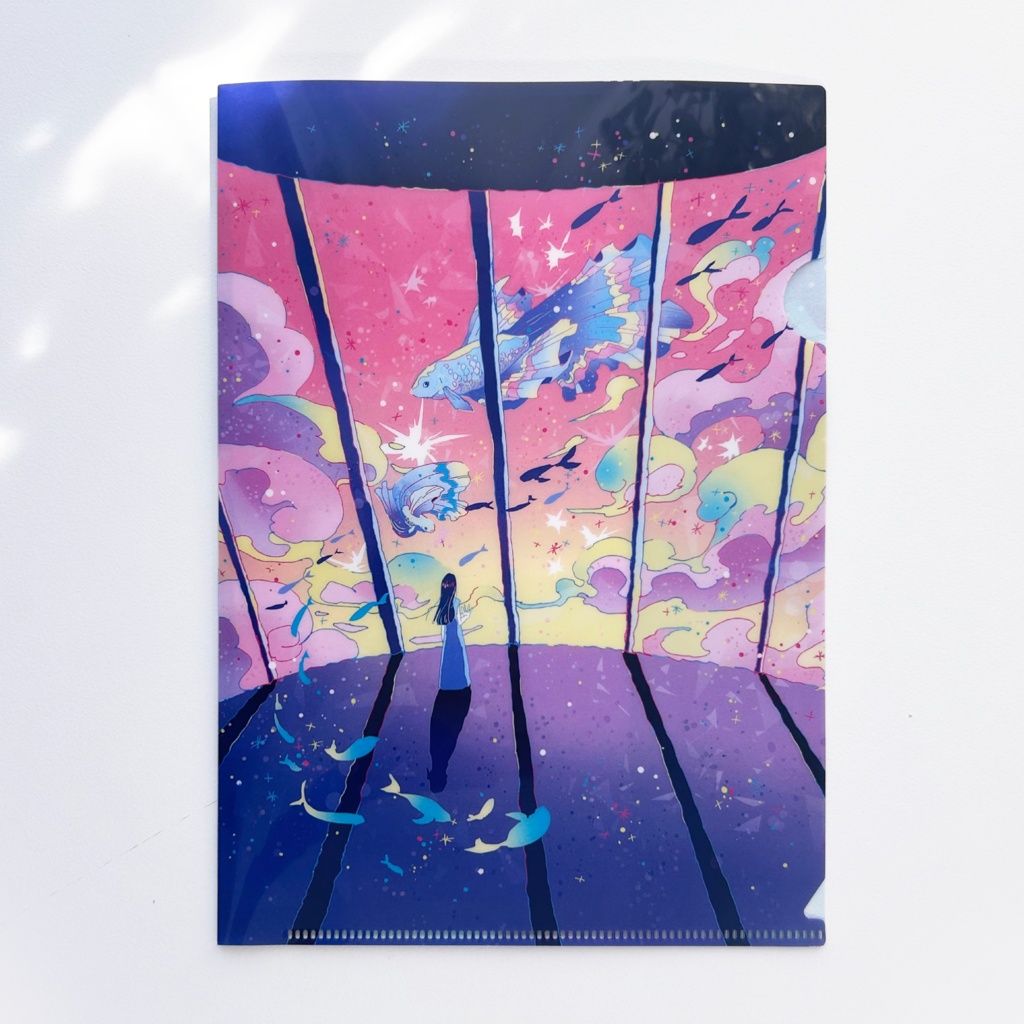 A5クリアファイル/file folder