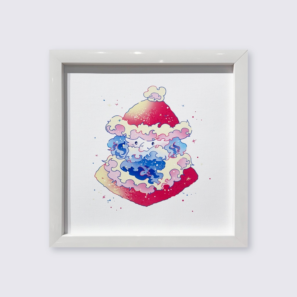 出力作品「HAPPY MAN」梅田の風景/ Canvas print [Umeda, OSAKA]