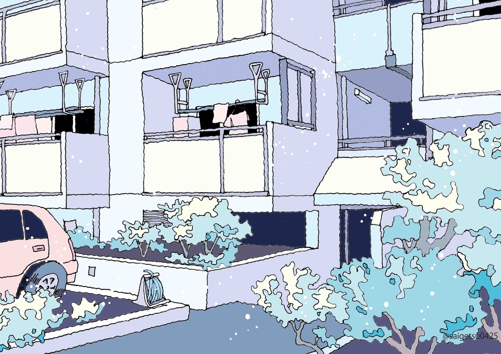 ポストカード「7:53a.m.」