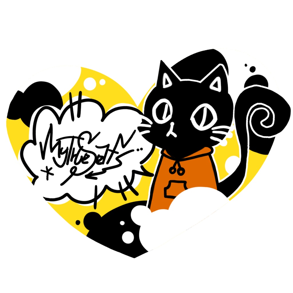 タギングねこステッカー【クラフ特区】