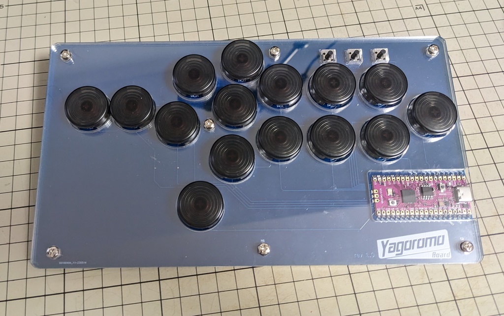 薄型レバーレスコントローラー「yagoBoardプロト」