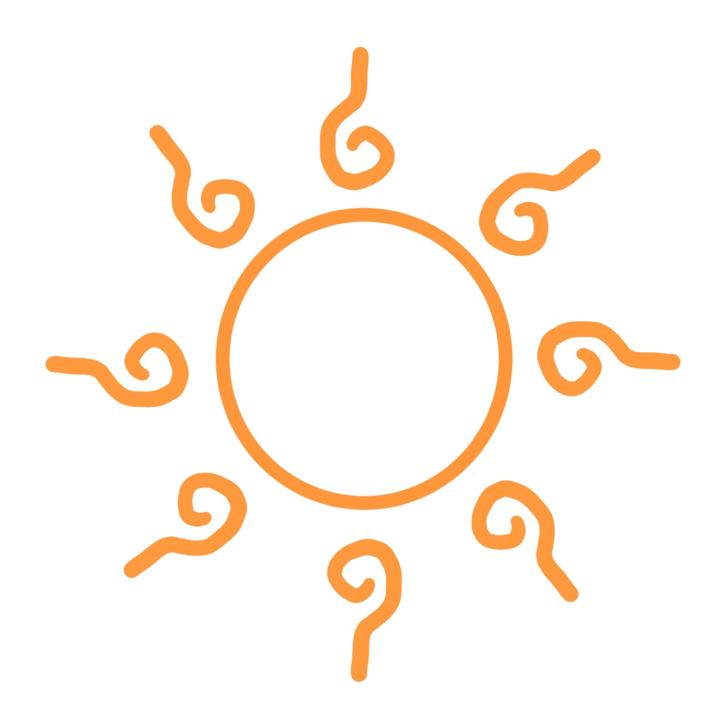 獅子神のオリジナル部屋着:Tシャツ黒・オレンジロゴ