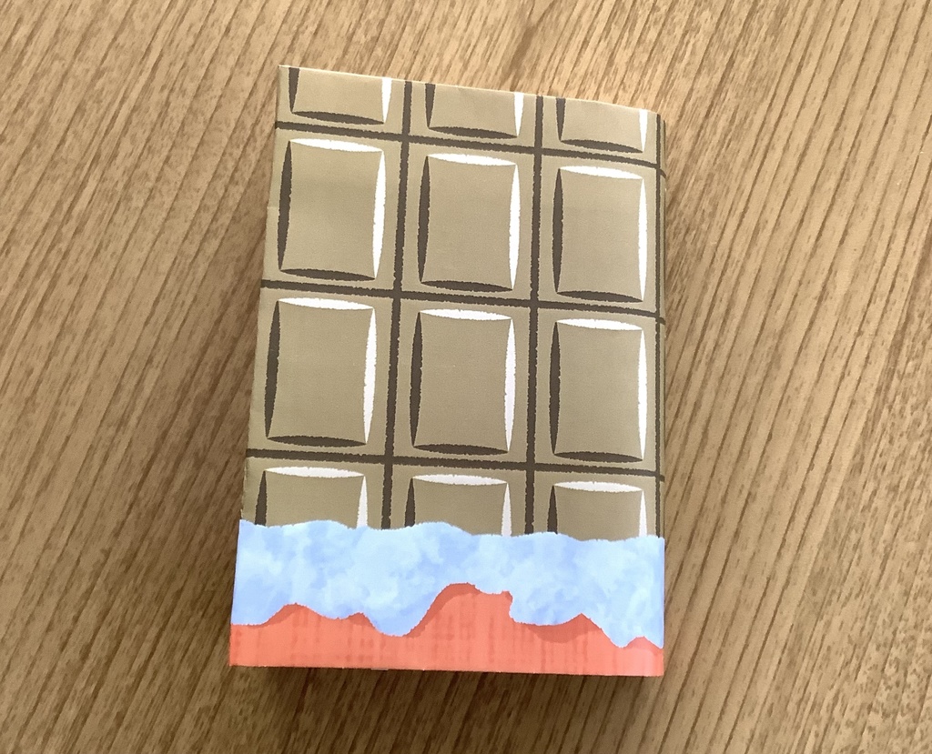 【DL販売】ブックカバー（チョコレート）
