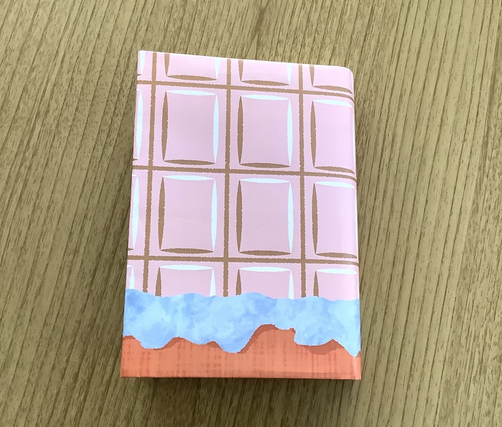 【DL販売】ブックカバー（ストロベリーチョコレート）