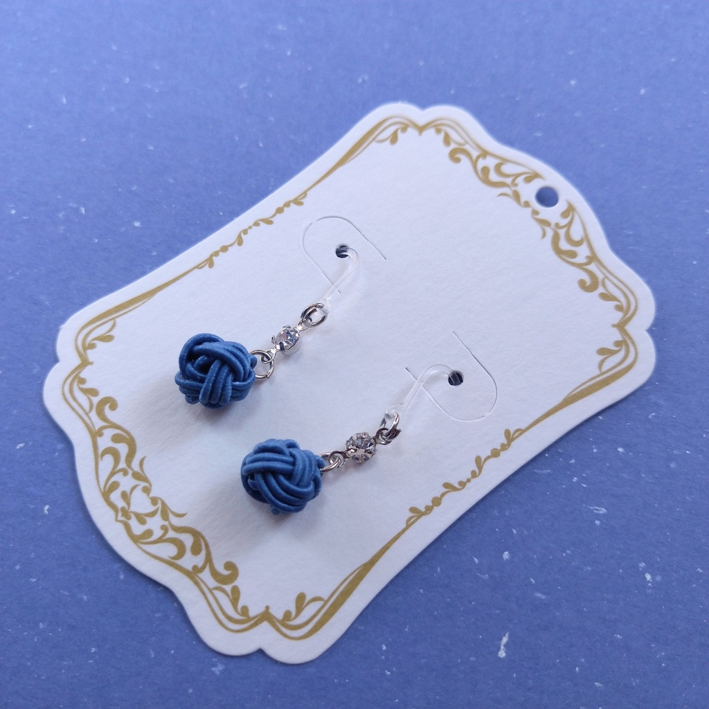 【伊アオ】あわじ玉イヤリング/ピアス