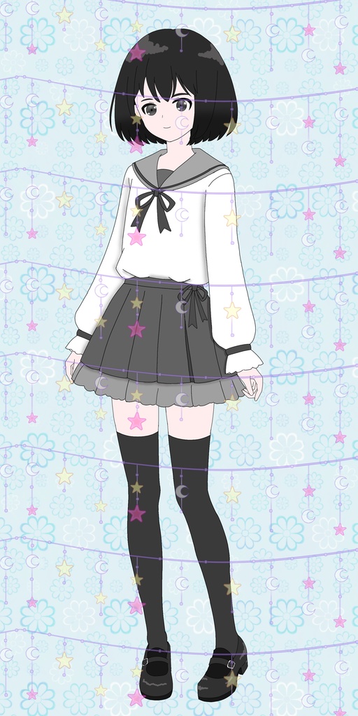 黒髪の女の子