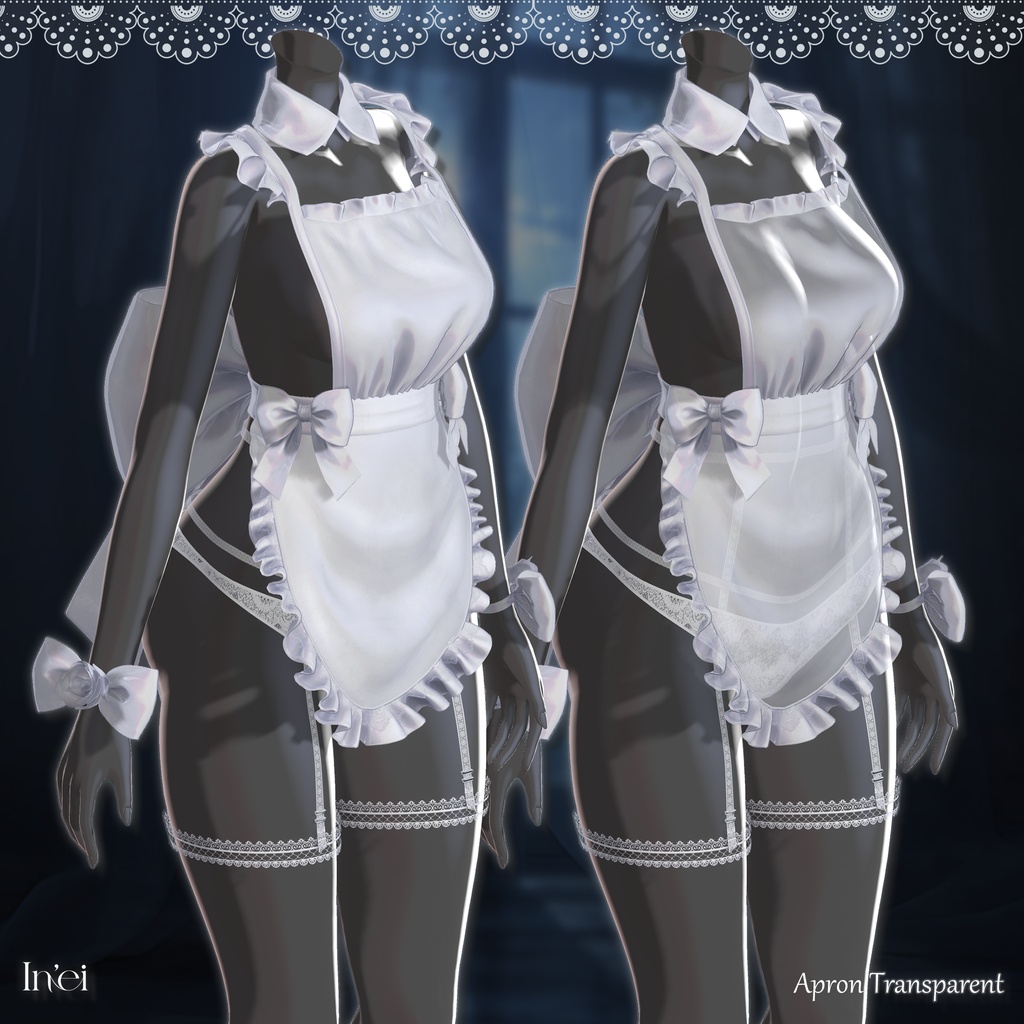 🩶SALE🩶Midnight Apron🌙【6avatars】