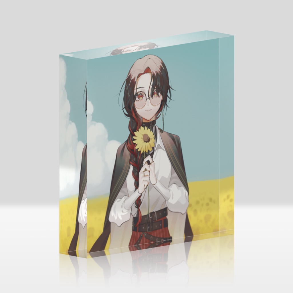 【1周年イラスト】アクリルブロック【通年販売】