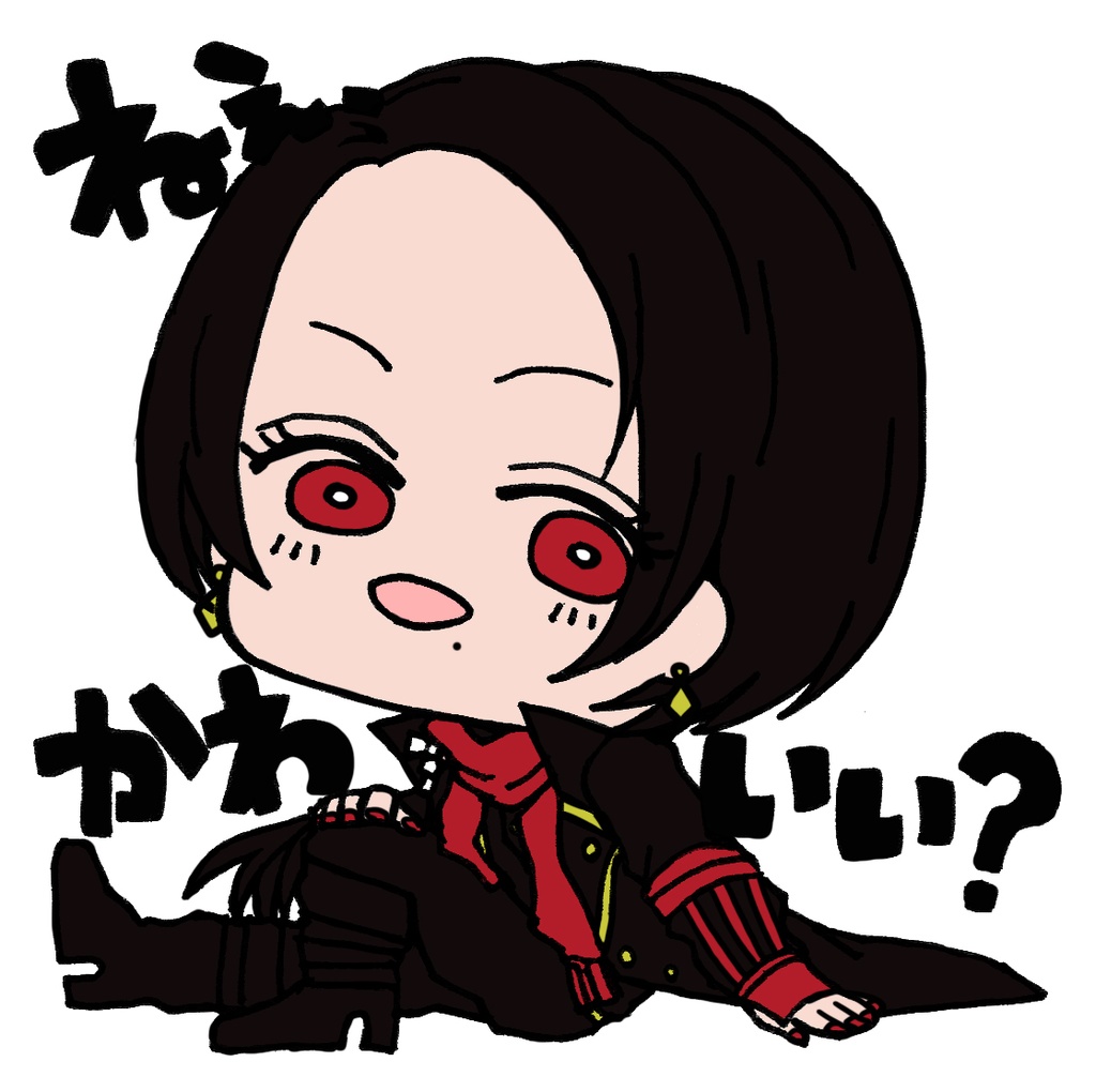 刀剣乱舞「ちびきよみつ」ICカードステッカー