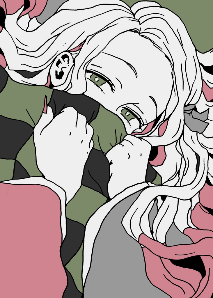 鬼滅の刃「ねずこ」スマホリング