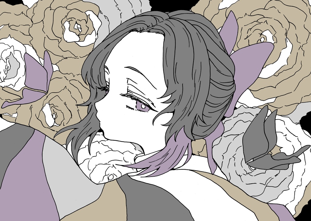 鬼滅の刃「しのぶ」スマホリング