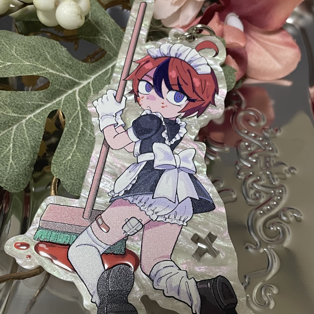 めいどアクキー