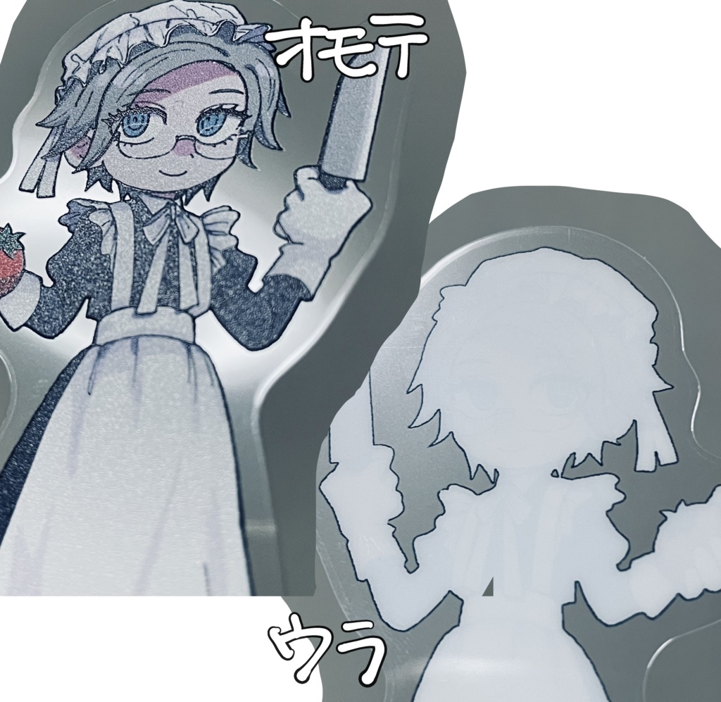 めいどステッカー&ポストカードセット