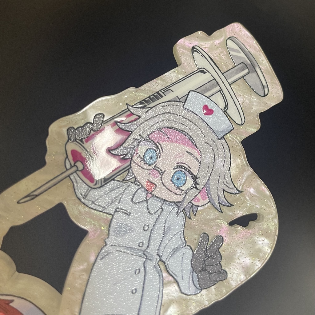 チャーム付きナースアクスタ