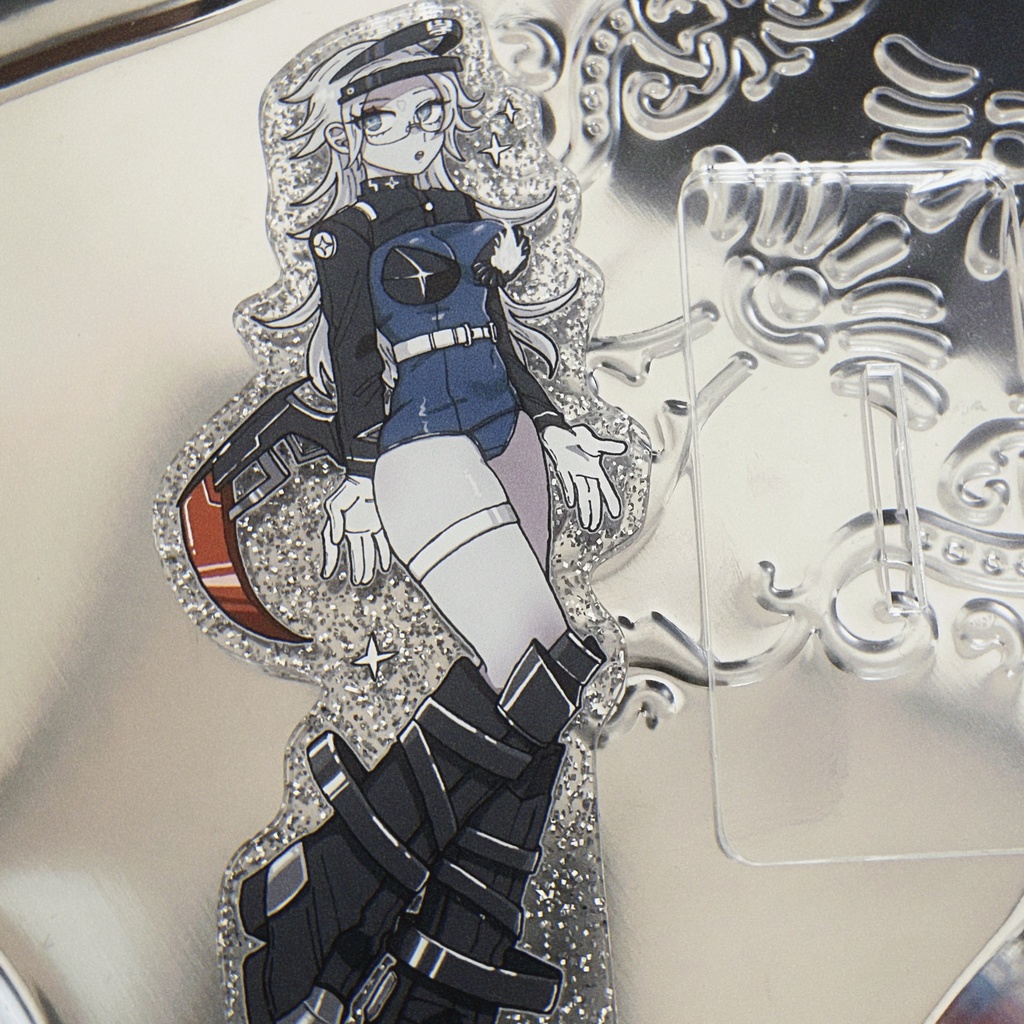 パワードスーツにょたアクスタ：蒼月