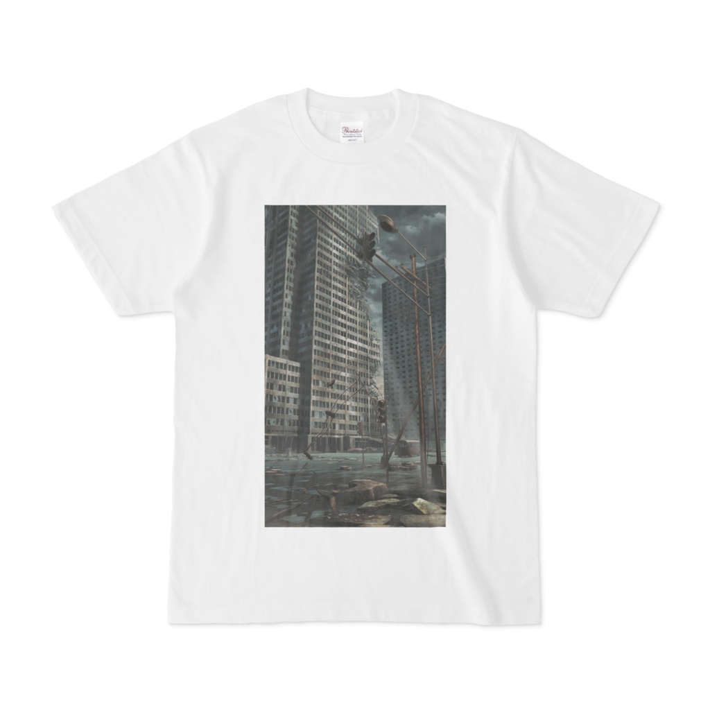 廃墟Tシャツ①(画像得点付き)