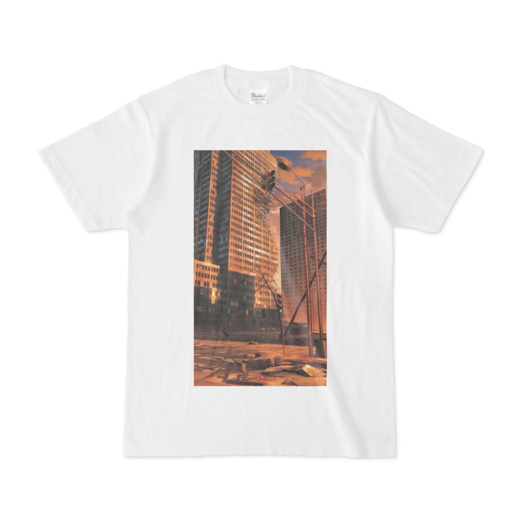 廃墟Tシャツ①(画像得点付き)