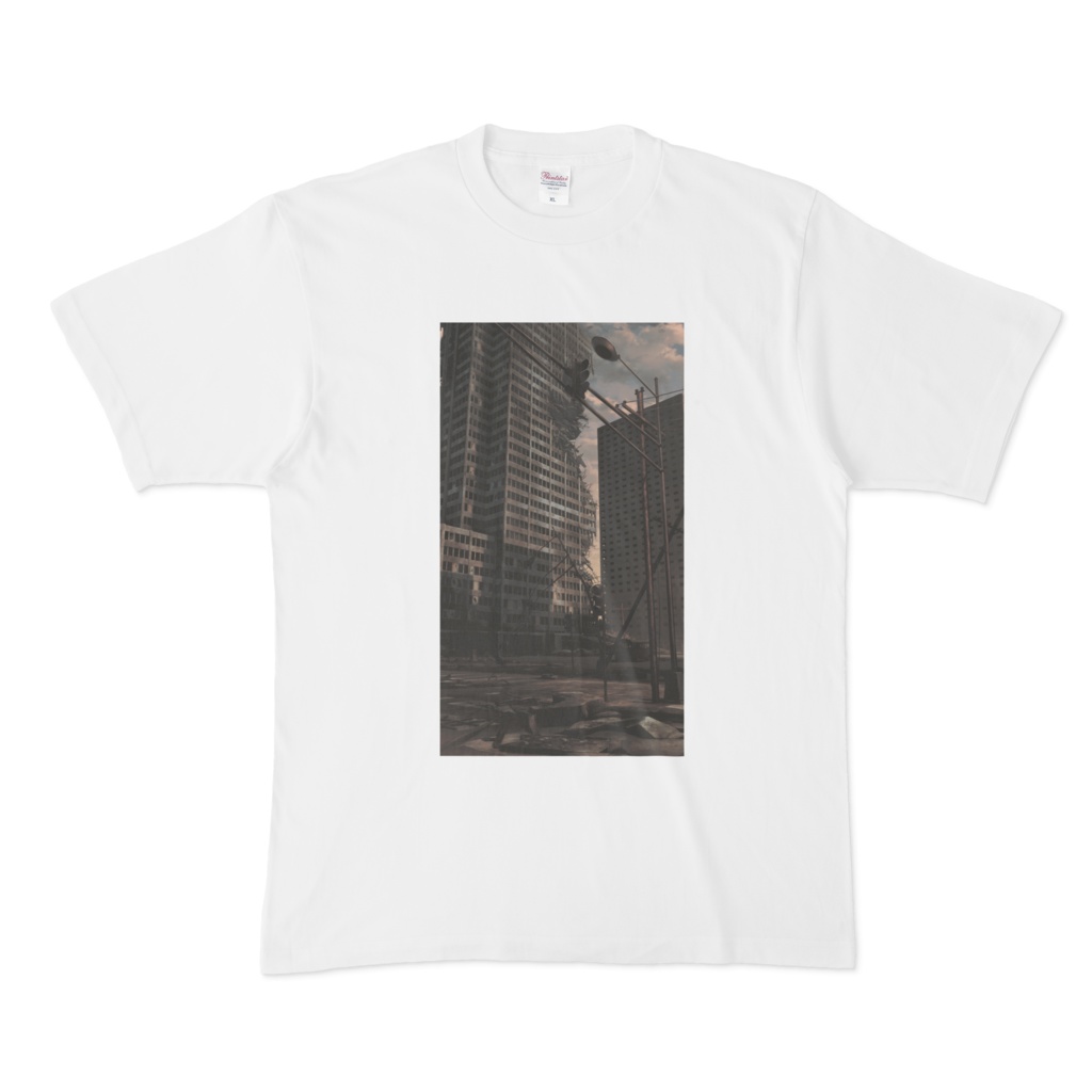 廃墟Tシャツ①(画像得点付き)