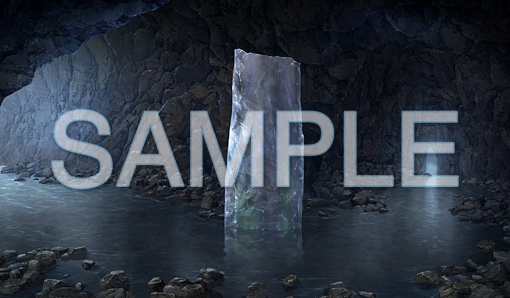 背景素材-自然洞窟 曇り (自然編part03-BG21_d_b)