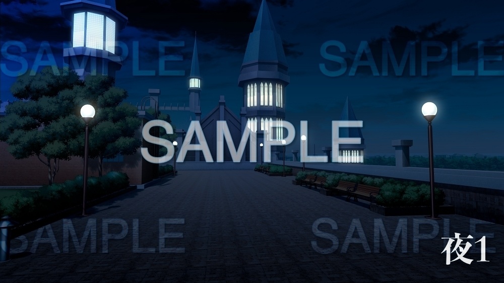 背景素材 学校 屋上 学園編part06 Acschool006 背景専門店みにくる Booth