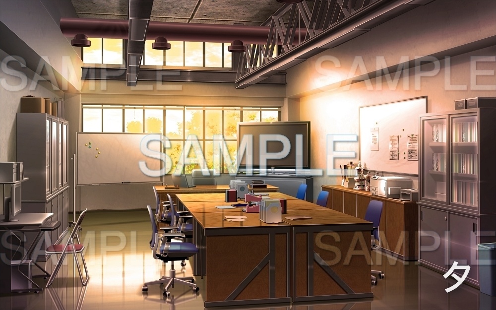 【背景素材】教室/部室 (学園編part05-oldschoolin10)