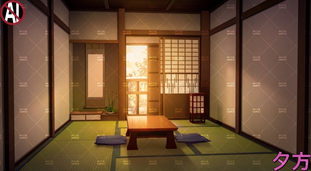 【背景素材】宿(江戸編part01-edo05)雪ver.追加