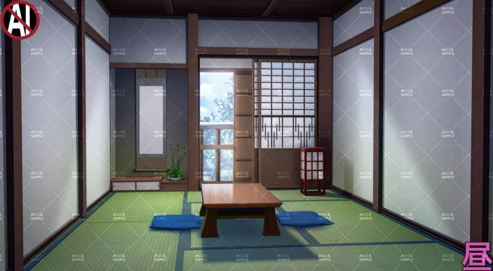 【背景素材】宿(江戸編part01-edo05)雪ver.追加