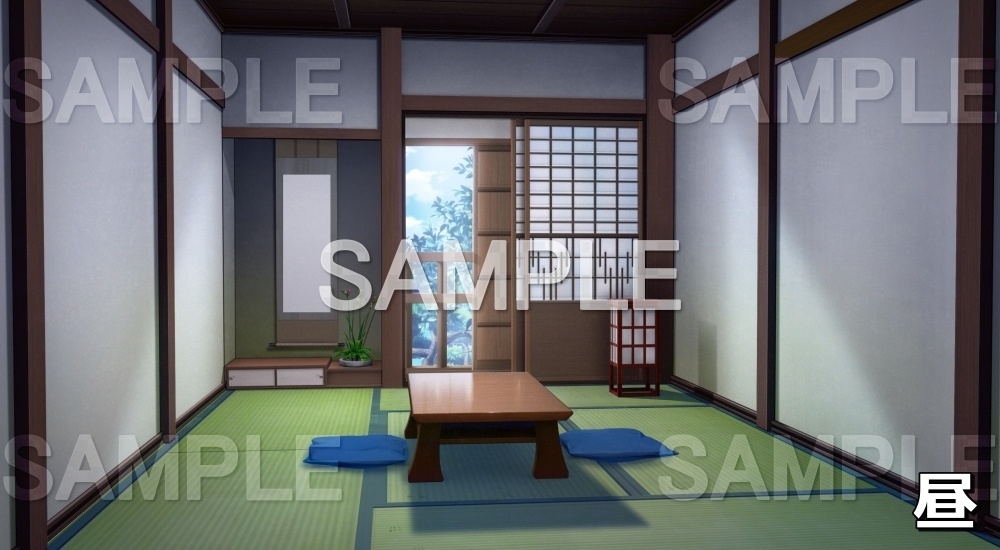 【背景素材】宿(江戸編part01-edo05)雪ver.追加