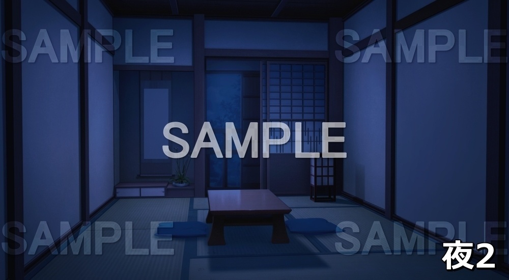 【背景素材】宿(江戸編part01-edo05)雪ver.追加