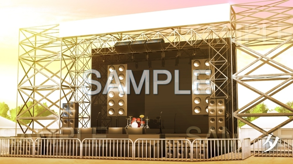 【背景素材】ライブ/会場(アイドル編part01-twidol002)