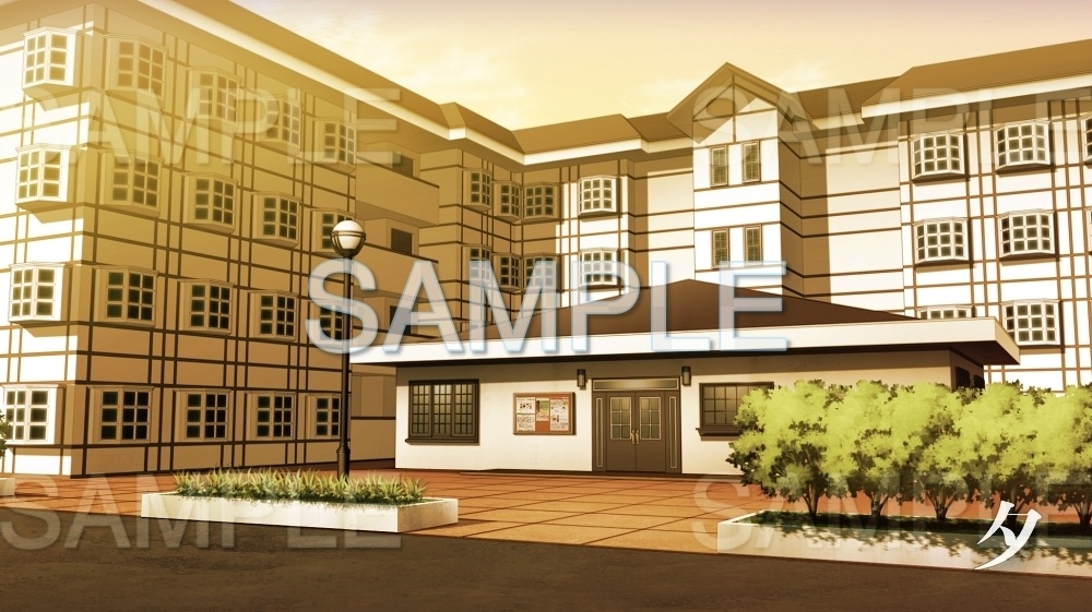 【背景素材】マンション/アパート(日常編part10-twhouse001)