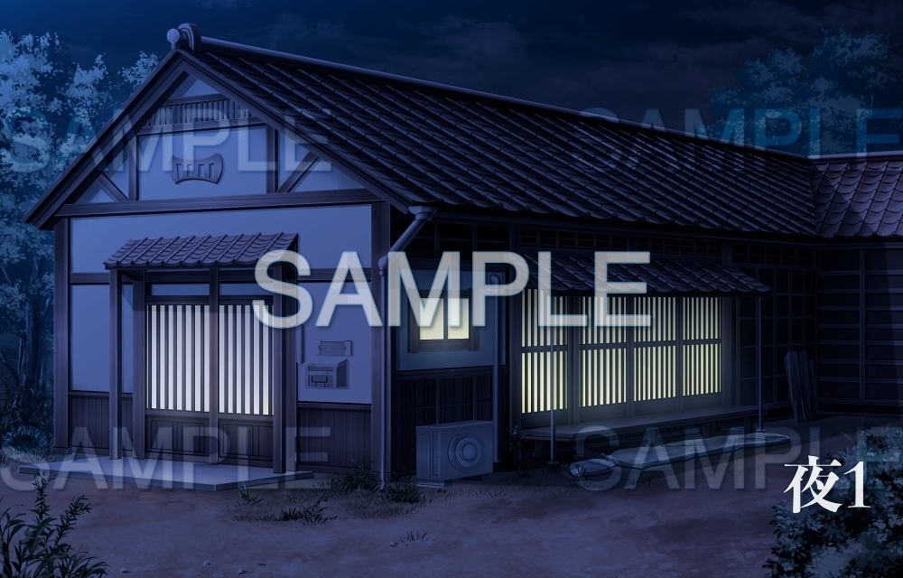 【背景素材】平屋/古民家(田舎編part1-inakabg08_h)