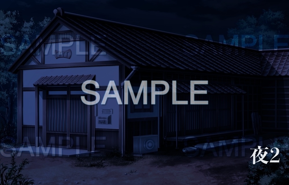 【背景素材】平屋/古民家(田舎編part1-inakabg08_h)