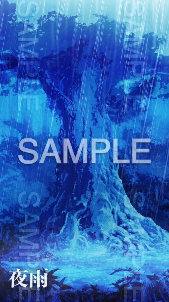 【背景素材】聖なる木(ダンジョン編part1-tree)